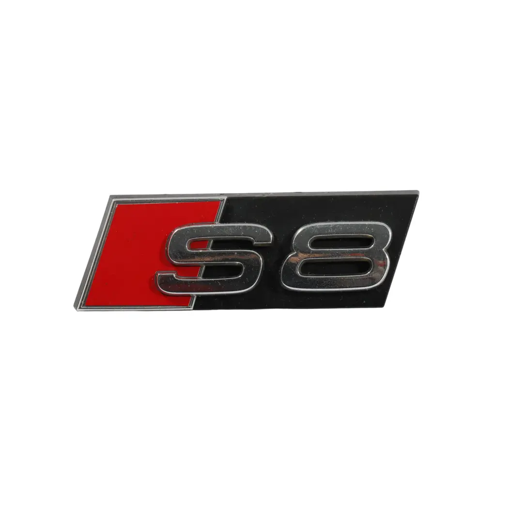 Audi A8 S8 D3 Heck Klappen Emblem S8 Logo Heckklappen Plakette - SKU 4E0853740 - Teilenummer 4E0853740