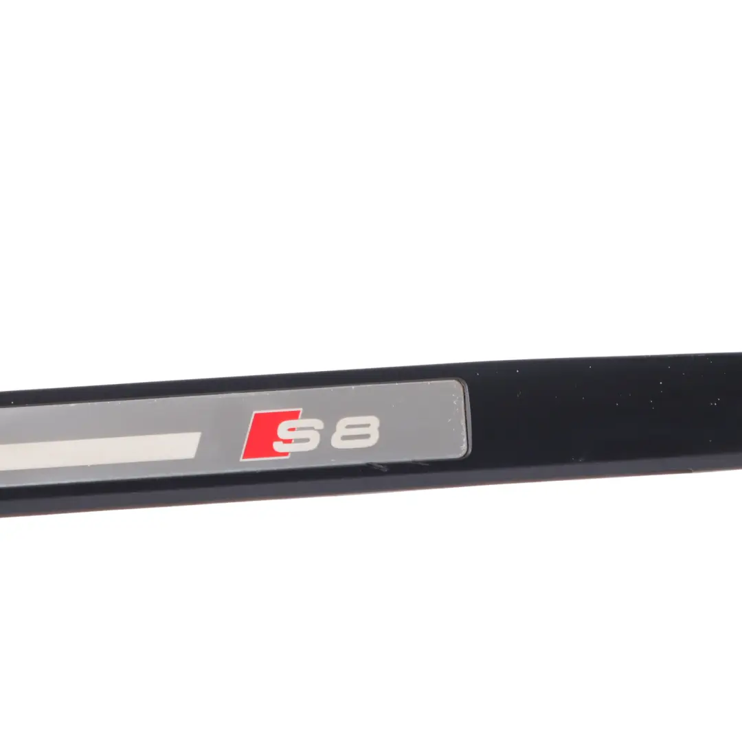 Door Sill Strip Entrance Trim Panel S-Line Left N/S to Audi S8 D3 Rear with Part number 4E0853995D Audi S8 D3 Rear Door Sill Strip Entrance Trim Panel S-Line Left N/S - SKU 4E0853995D - Part number 4E0853995D