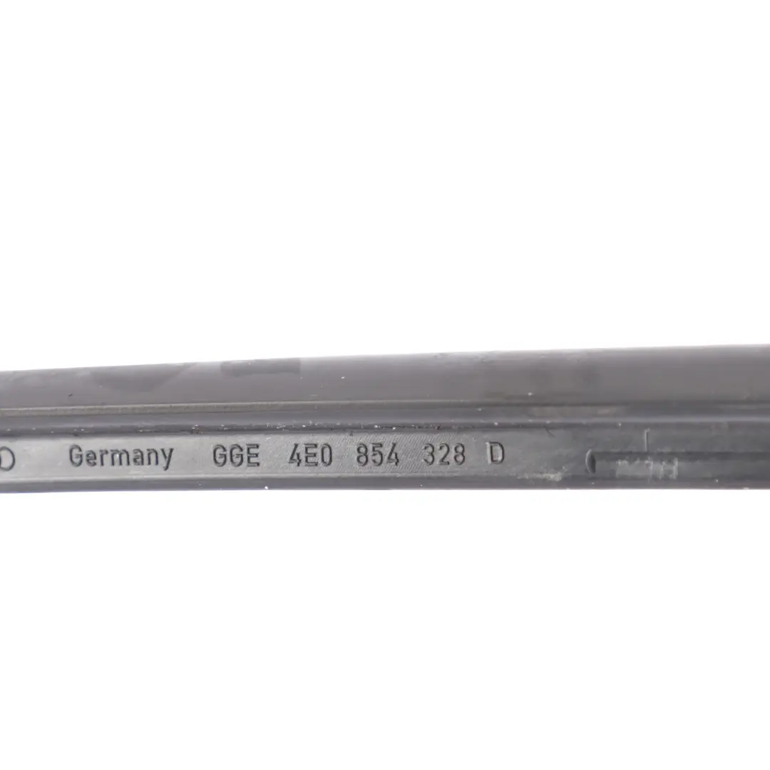 Audi A8 D3 Windscreen Water Deflector Strip Front Right O/S Black - SKU 4E0854328D - Part number 4E0854328D