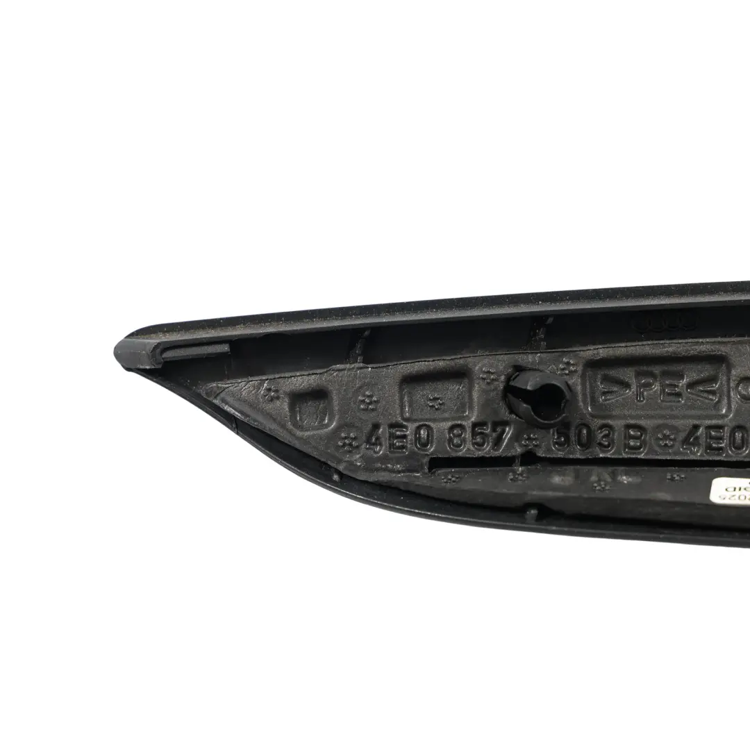 Osłona Zewnętrzna Drzwi Przód Lewo do Audi A8 S8 D3 o numerze 4E0857503B Audi A8 S8 D3 Osłona Zewnętrzna Drzwi Przód Lewo - SKU 4E0857503B - Numer Części 4E0857503B