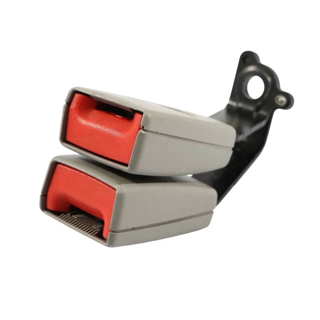 Audi S8 A8 D3 Rear Seats Belt Buckle Lock Twin Double Left N/S Grey - SKU 4E0857739A-1 - Part number 4E0857739A