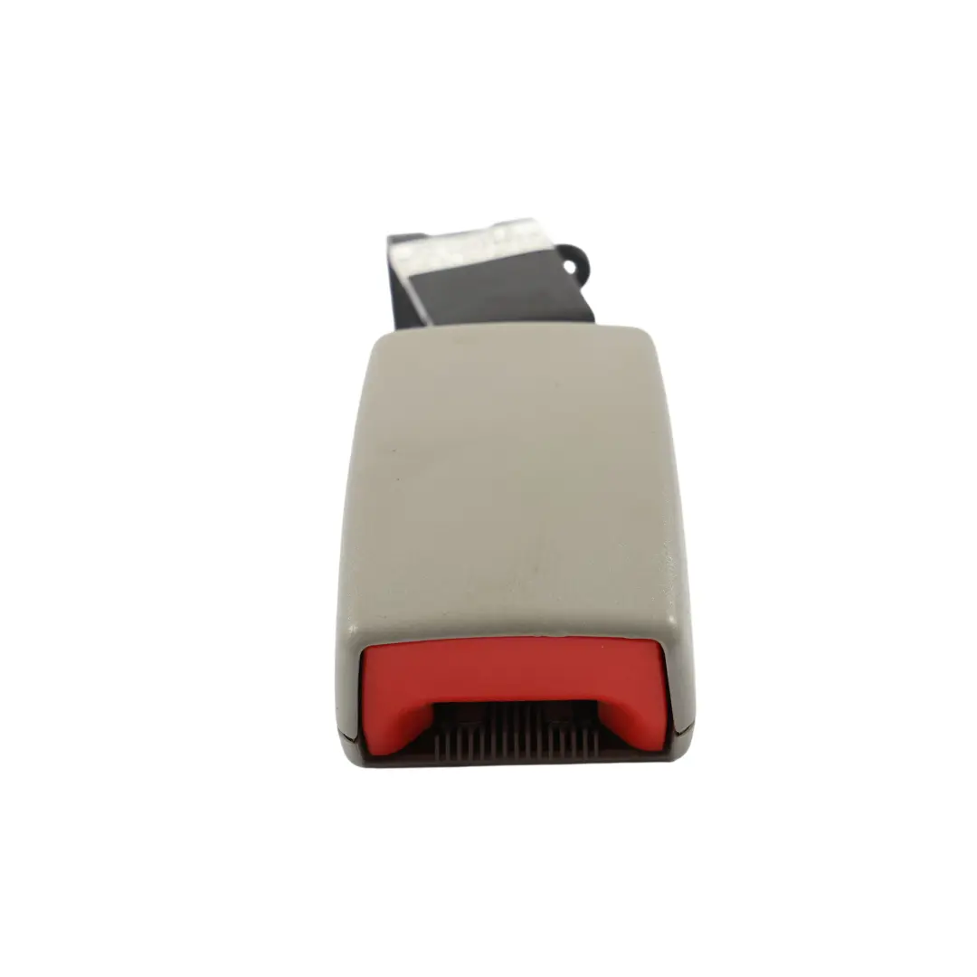 Audi A8 D3 Q7 4L Seatbelt Belt Buckle Lock Clip Rear Right O/S Grey - SKU 4E0857740A-1 - Part number 4E0857740A