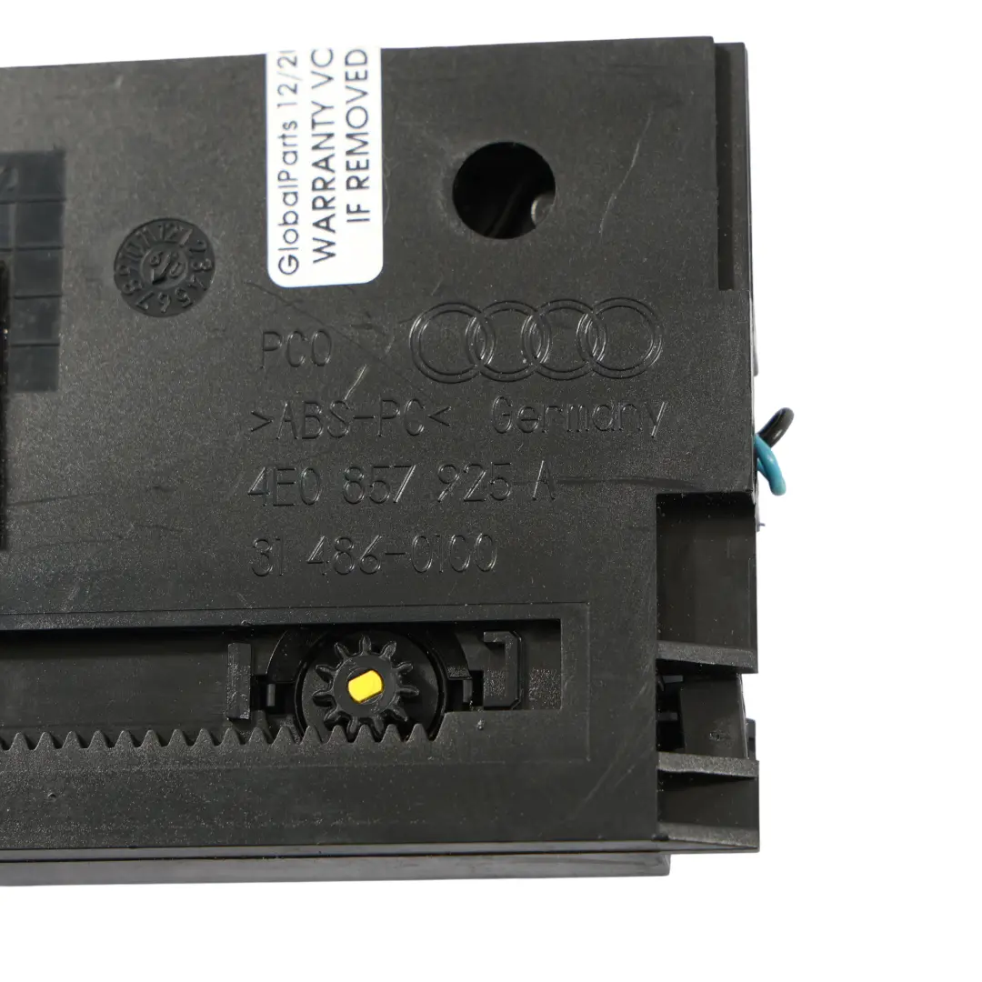 Audi A8 S8 D3 Dashboard Storage Compartment Coin Card Holder Tray - SKU 4E0857925A - Part number 4E0857925A