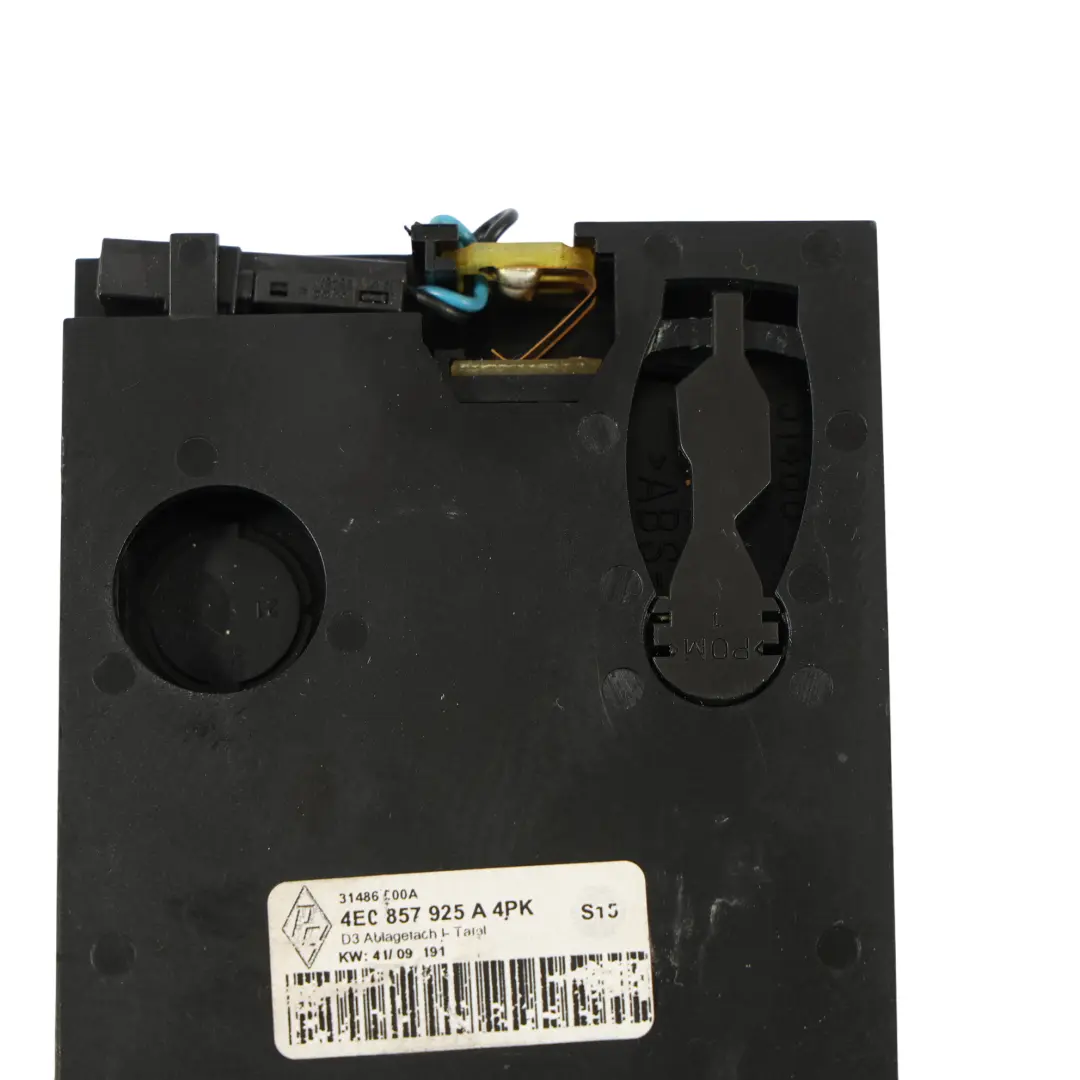 Audi A8 S8 D3 Salpicadero Compartimento De Almacenamiento Bandeja - SKU 4E0857925A - Número de pieza 4E0857925A