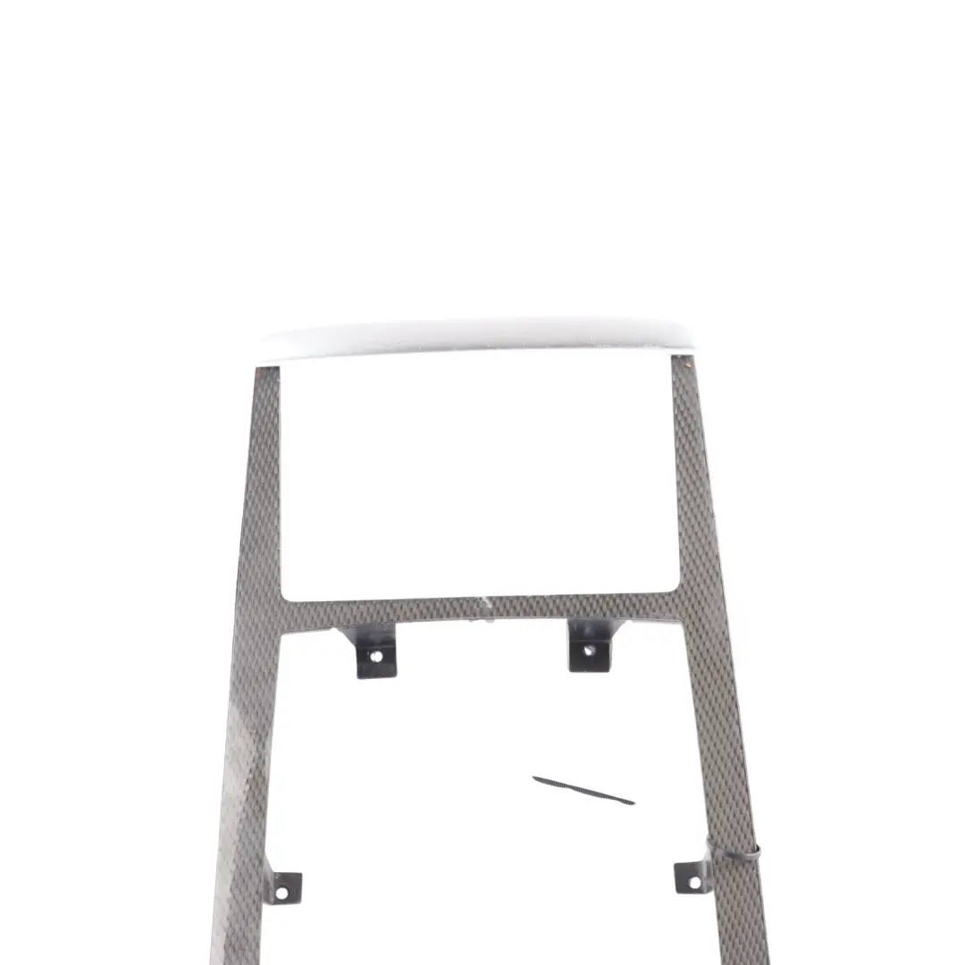 Front Centre Console Surround Trim Cover Black Carbon K to Audi S8 D3 with Part number 4E0863916 Audi S8 D3 Front Centre Console Surround Trim Cover Black Carbon K - SKU 4E0863916 - Part number 4E0863916