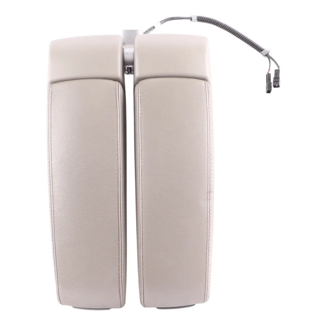 Audi S8 D3 Centre Console Double Armrest Leather Front Grey 4E0864206AC - SKU 4E0864205M - Part number 4E0864205M