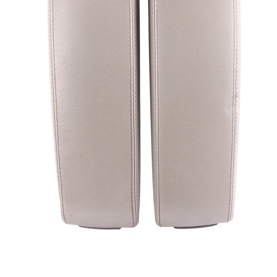 Audi S8 D3 Centre Console Double Armrest Leather Front Grey 4E0864206AC - SKU 4E0864205M - Part number 4E0864205M