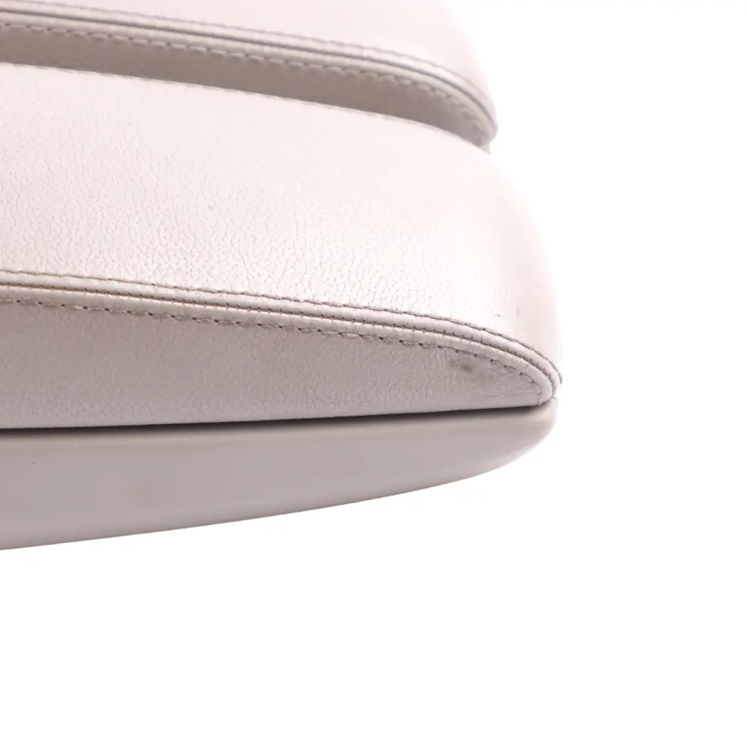 Audi S8 D3 Centre Console Double Armrest Leather Front Grey 4E0864206AC - SKU 4E0864205M - Part number 4E0864205M