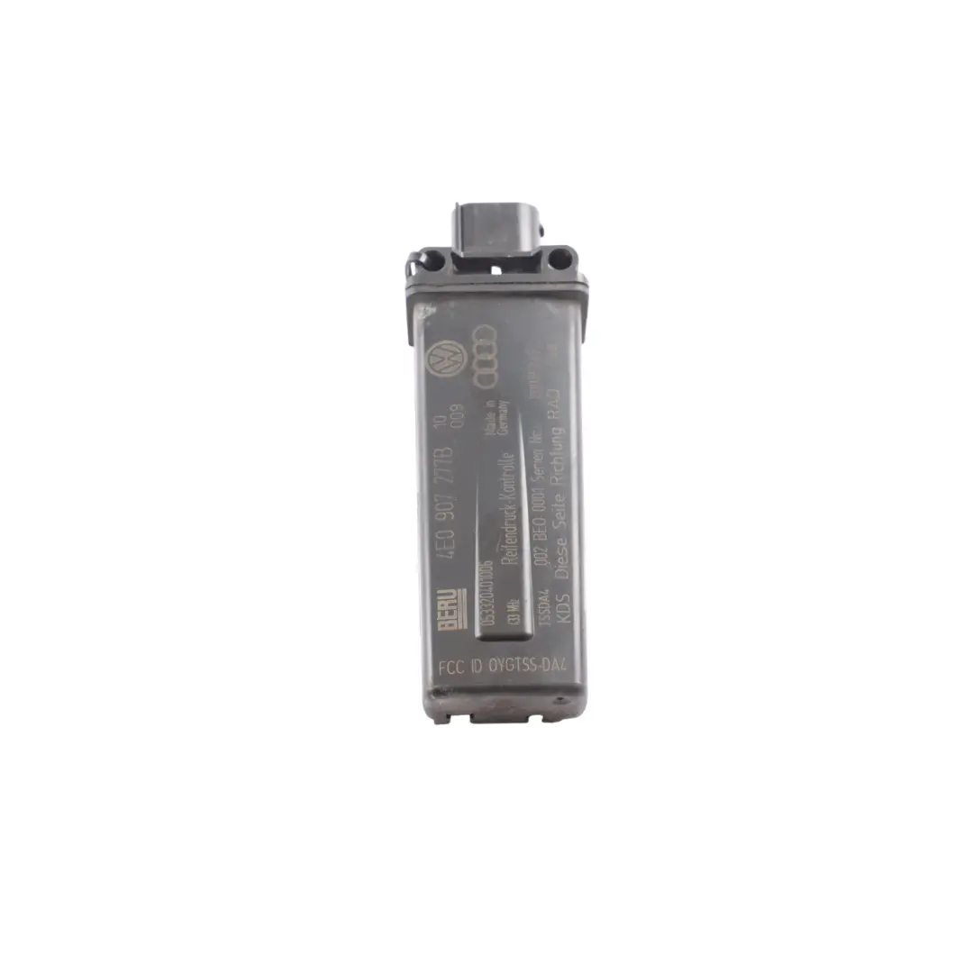 E4 D3 TPM Czujnik Ciśnienia W Oponach do Audi S8 A8 o numerze 4E0907277B Audi S8 A8 E4 D3 TPM Czujnik Ciśnienia W Oponach - SKU 4E0907277B - Numer Części 4E0907277B