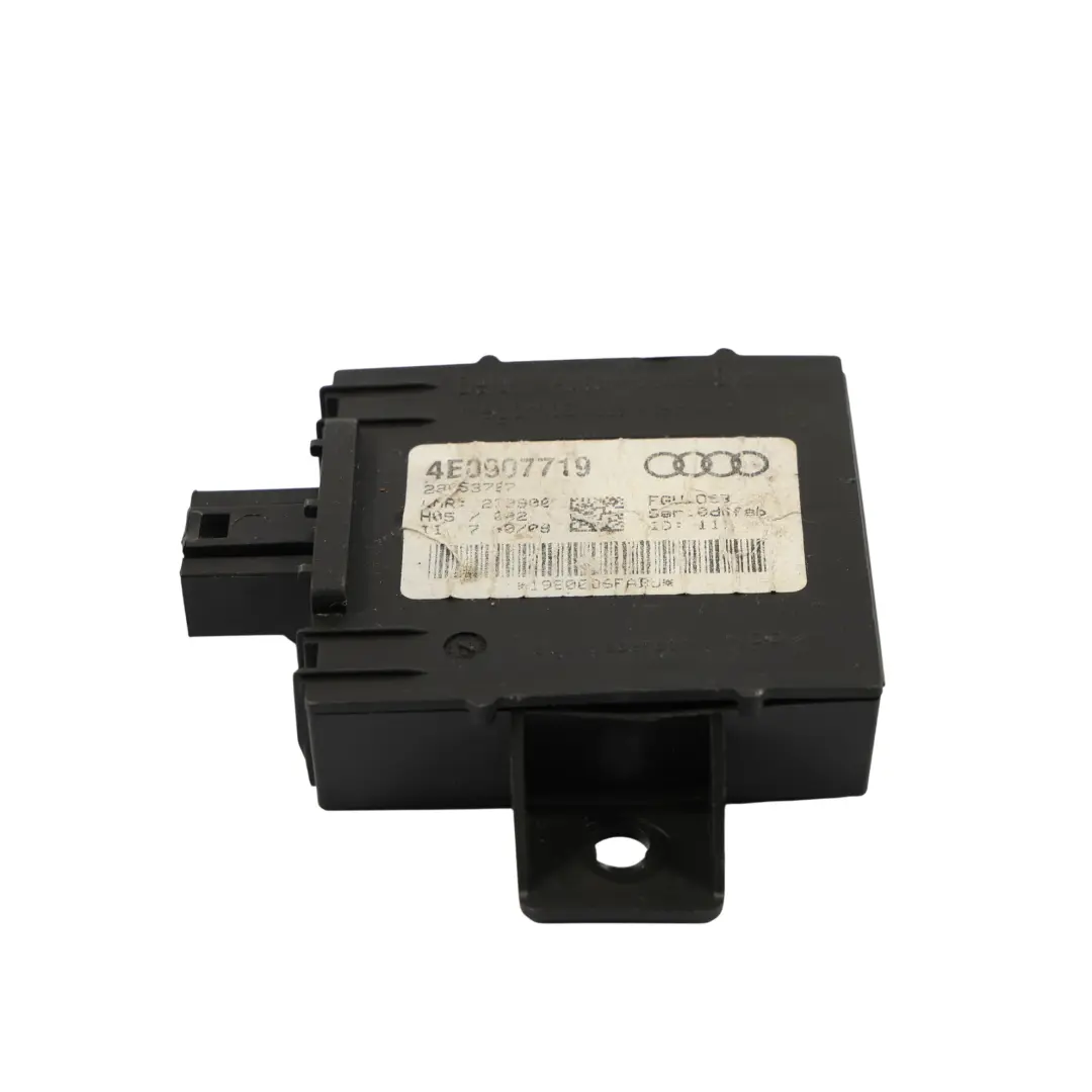 Audi A8 S8 D3 Alarm Module Tow Protection Signal Control Unit Block - SKU 4E0907719 - Part number 4E0907719