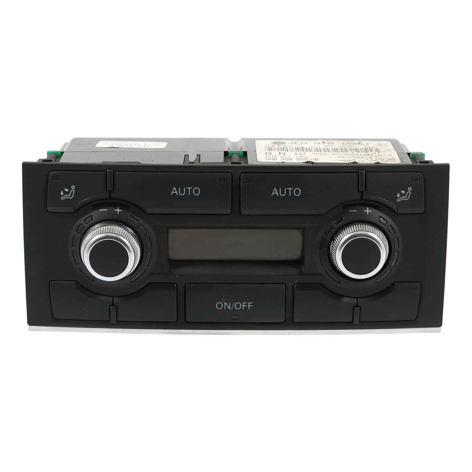 Audi A8 S8 D3 Calefacción Trasera Climatizador Panel Interruptor \4E0919158F