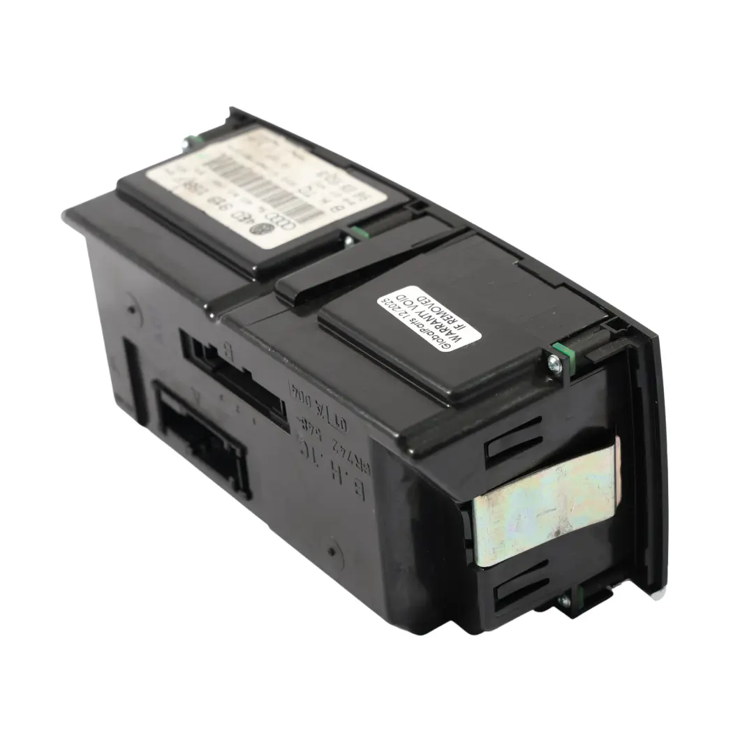 Calefacción Trasera Climatizador Panel Interruptor \ para Audi A8 S8 D3 con número de pieza 4E0919158F Audi A8 S8 D3 Calefacción Trasera Climatizador Panel Interruptor \ - SKU 4E0919158F - Número de pieza 4E0919158F