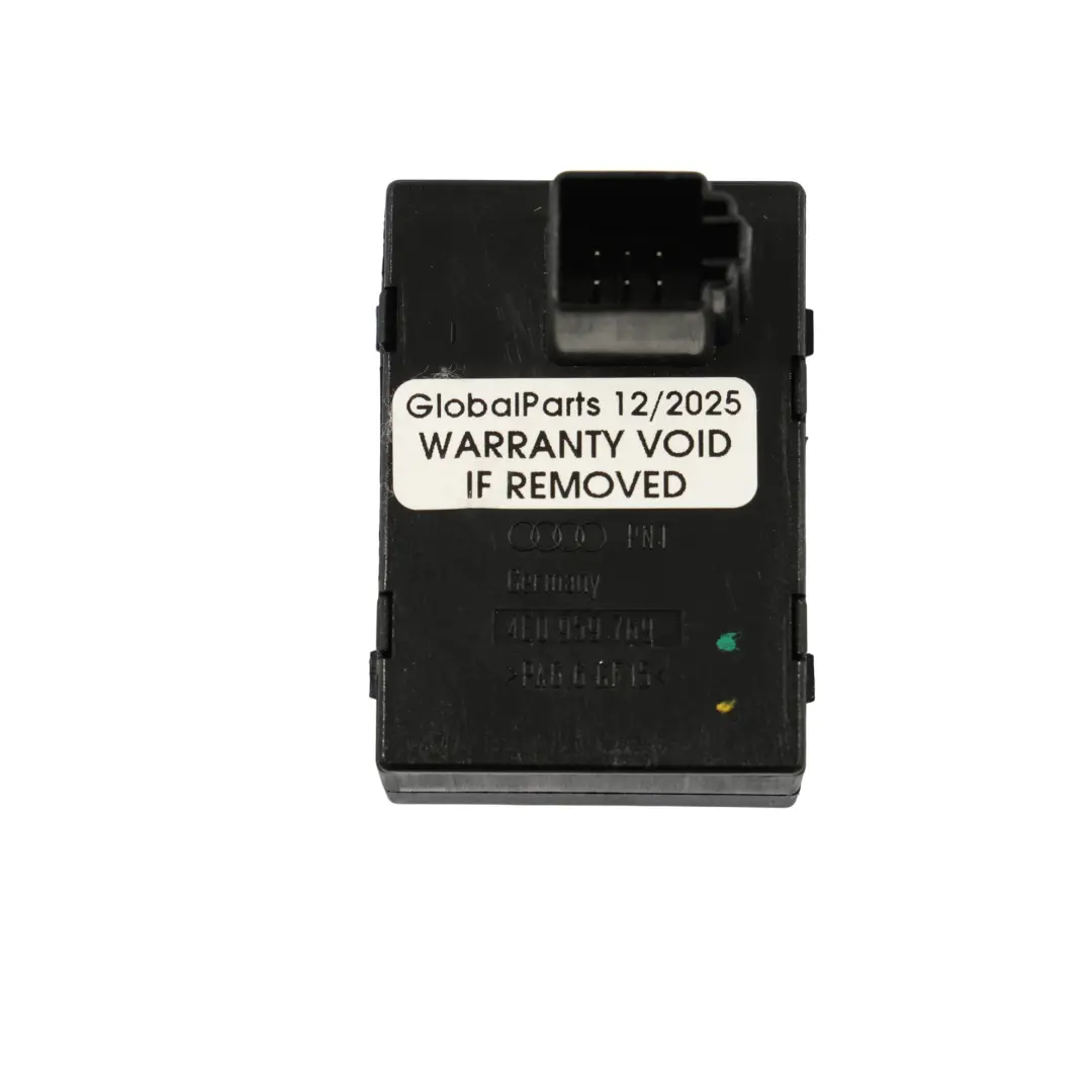 Unité Commande Bouton Réglage Mémoire Sièges pour Audi A8 D3 à propos du numéro de pièce 4E0959769 Audi A8 D3 Unité Commande Bouton Réglage Mémoire Sièges - SKU 4E0959769 - Numéro de pièce 4E0959769