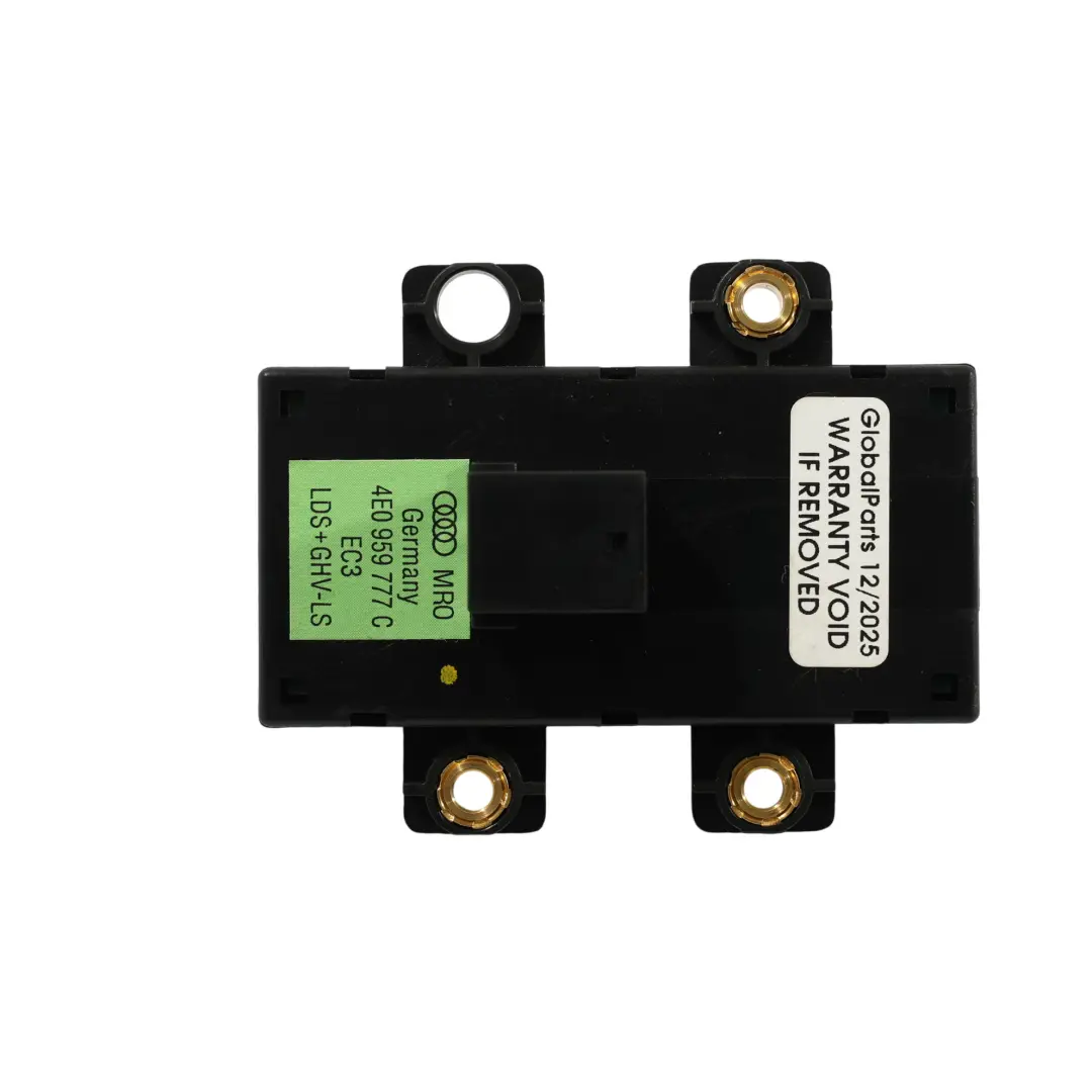 Audi S8 D3 Interruptor Asiento Botones Control Lumbar Gris Izquierdo - SKU 4E0959777C - Número de pieza 4E0959777C