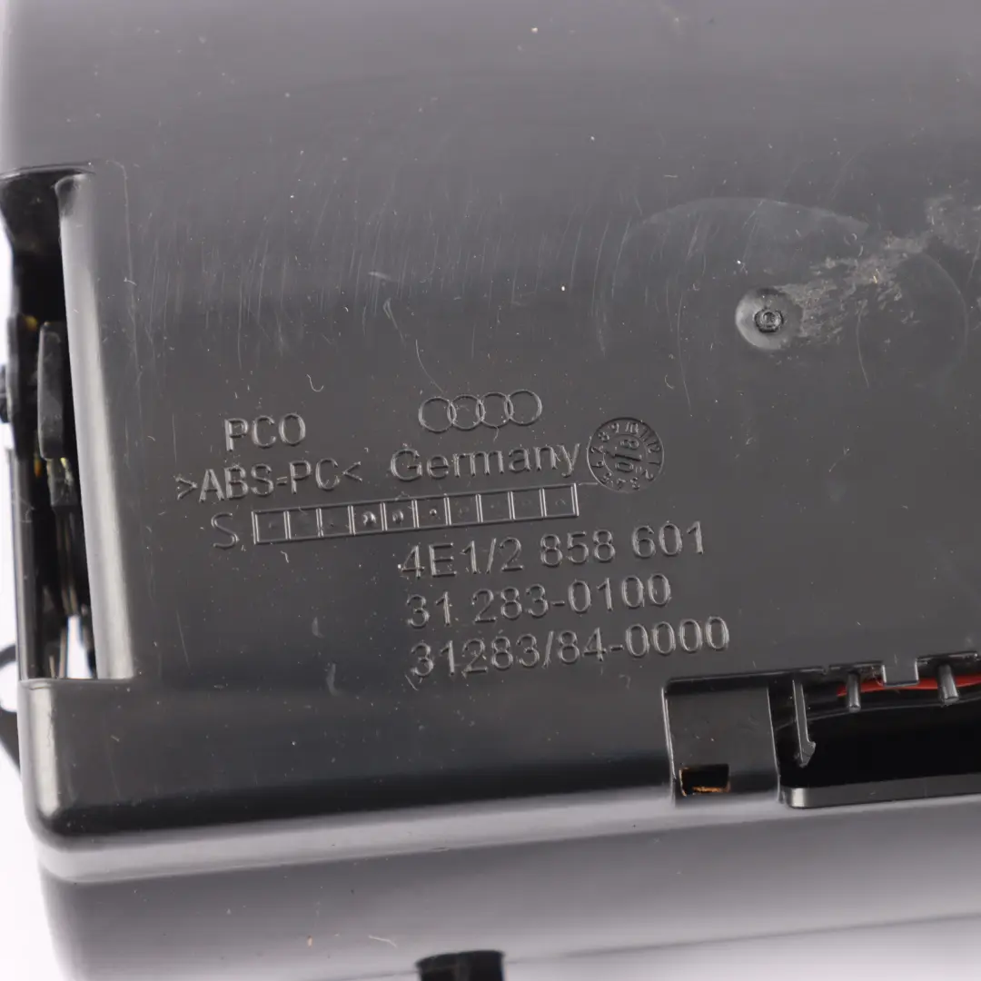 Centre Console Surround Panel Storage Tray Cover Trim 4E2858601 to Audi A8 S8 D3 with Part number 4E2858601A Audi A8 S8 D3 Centre Console Surround Panel Storage Tray Cover Trim 4E2858601 - SKU RHD-4E2858601A - Part number 4E2858601A