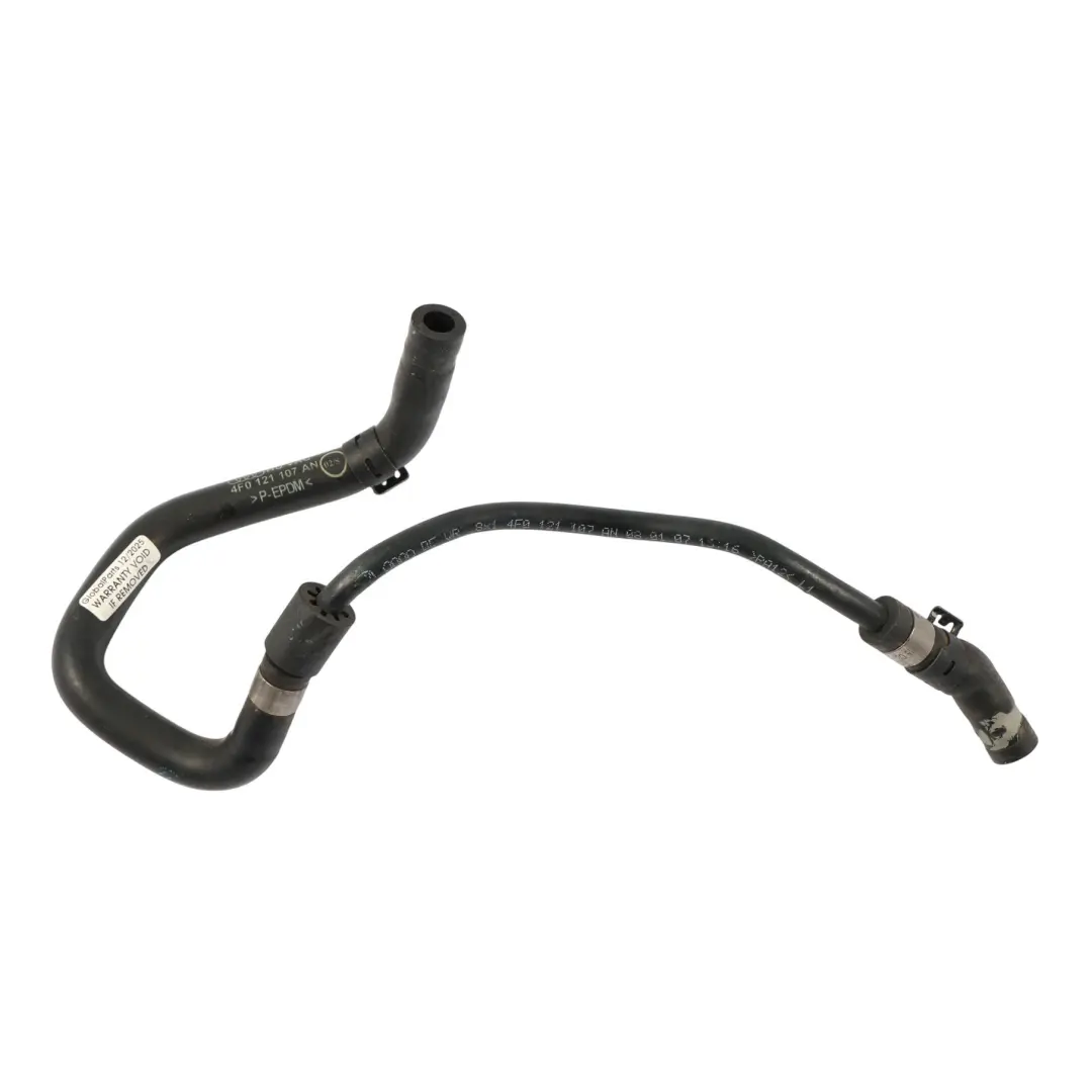 Audi A6 C6 Tuyau De Reniflard De Liquide De Refroidissement 2.0 TDI - SKU 4F0121107AN - Numéro de pièce 4F0121107AN