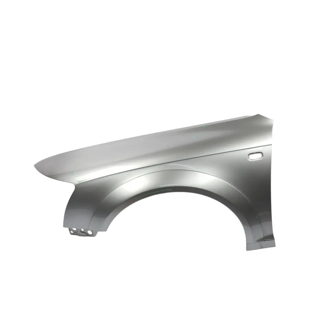 Side Panel Front Left N/S Wing Fender Quartz Grey Metallic - Y7G to Audi A6 C6 with Part number 4F0821103E Audi A6 C6 Side Panel Front Left N/S Wing Fender Quartz Grey Metallic - Y7G - SKU 4F0821103E-QGR - Part number 4F0821103E