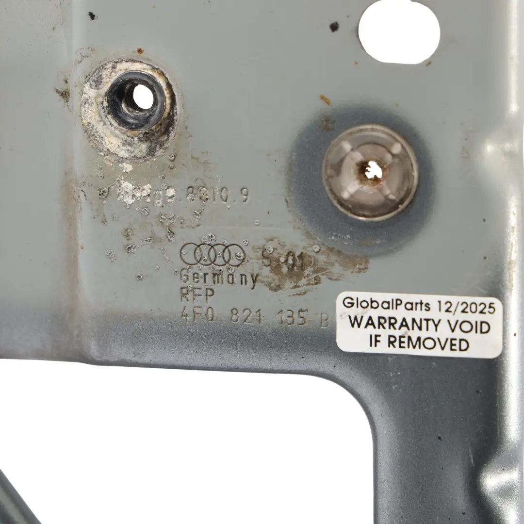 Audi A6 C6 Fender Wing Bracket Mount Front Left N/S Quartz Grey Metallic - Y7G - SKU 4F0821135B-QGR - Part number 4F0821135B-QGR