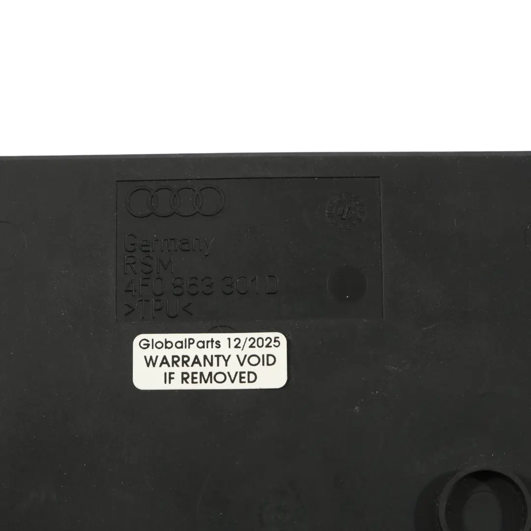 Garniture Intérieure En Caoutchouc Noir Console Centrale pour Audi A6 C6 à propos du numéro de pièce 4F0863301D Audi A6 C6 Garniture Intérieure En Caoutchouc Noir Console Centrale - SKU 4F0863301D - Numéro de pièce 4F0863301D