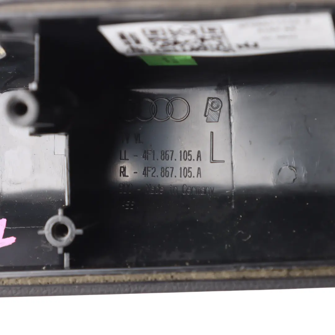 Front Door Arm Rest Holder Trim Cover Panel Left N/S 4F1867105A to Audi A6 C6 with Part number 4F0867173A Audi A6 C6 Front Door Arm Rest Holder Trim Cover Panel Left N/S 4F1867105A - SKU 4F0867173A-2 - Part number 4F0867173A