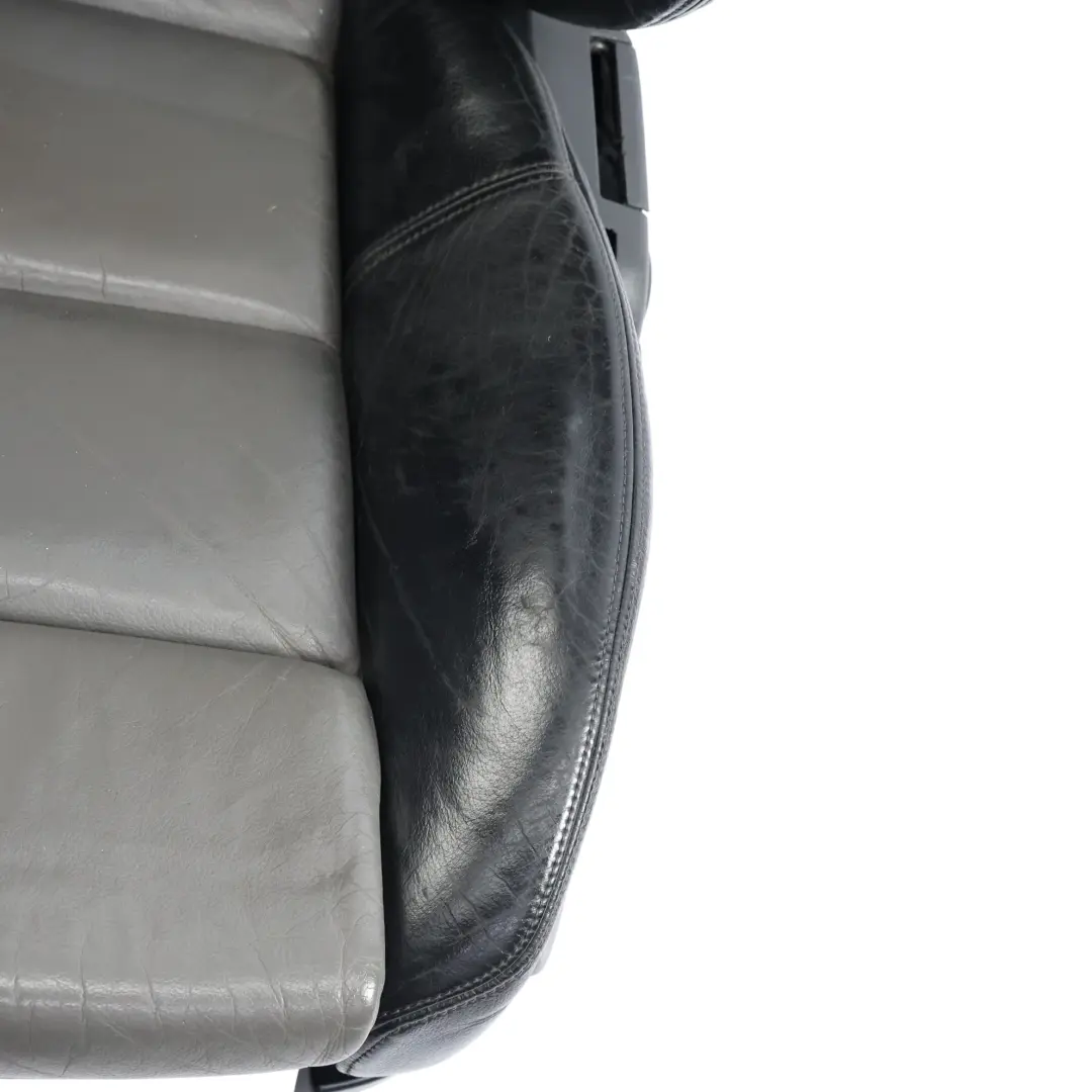 4F S-Line Siège Avant Sport Chauffant Cuir Soul Black Grey Gauche pour Audi A6 C6 à propos du numéro de pièce 4F0881805AG Audi A6 C6 4F S-Line Siège Avant Sport Chauffant Cuir Soul Black Grey Gauche - SKU 4F0881805AG-1 - Numéro de pièce 4F0881805AG