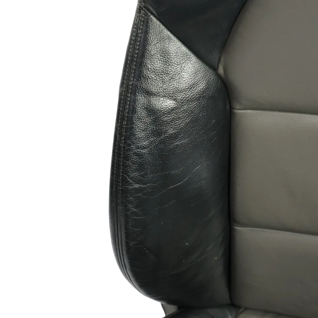 4F S-Line Sedile Anteriore Riscaldato Anima Nero Grigio Sinistro per Audi A6 C6 con numero di parte 4F0881805AG Audi A6 C6 4F S-Line Sedile Anteriore Riscaldato Anima Nero Grigio Sinistro - SKU 4F0881805AG-1 - Numero di parte 4F0881805AG