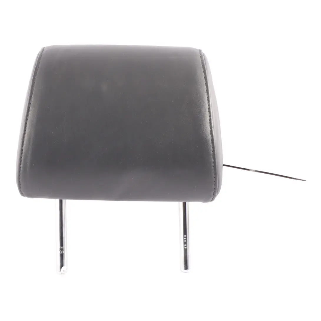 Audi A6 C6 Rear Seat Headrest Valcona Leather Black Right O/S 4F0885974E