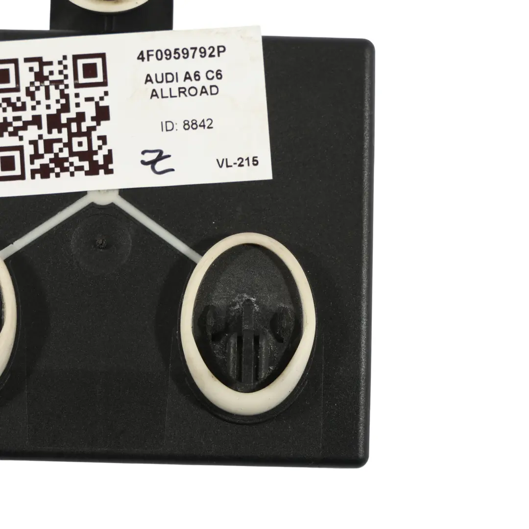 Audi A6 C6 Moduł Sterownik Drzwi Strona Pasażera Przód - SKU 4F0959792P - Numer Części 4F0959792P