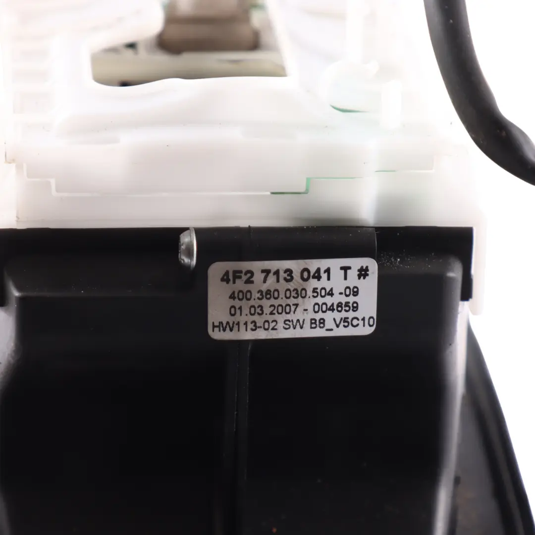 Audi A6 C6 Gear Selector Gearshift Mechanism Automatic Transmission - SKU RHD-4F2713041T - Part number 4F2713041T