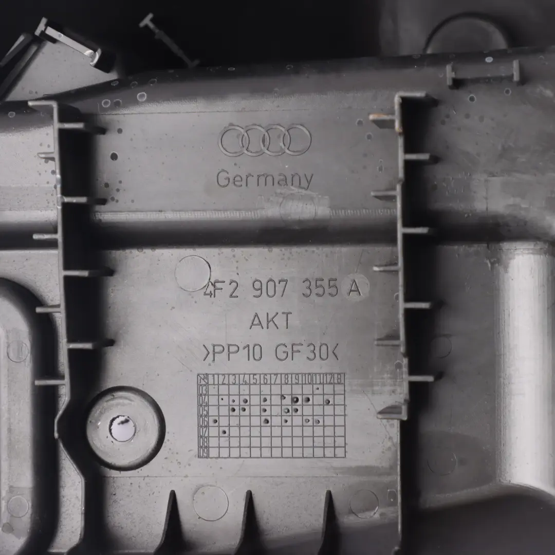 Control Unit ECU Box Cover Shield Trim Panel to Audi A6 C6 Engine with Part number 4F2907355A Audi A6 C6 Engine Control Unit ECU Box Cover Shield Trim Panel - SKU RHD-4F2907355A - Part number 4F2907355A