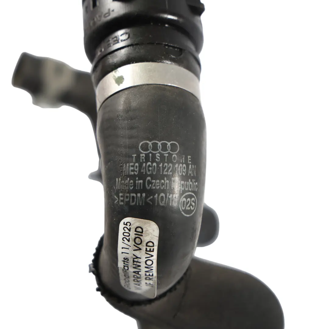 Audi A6 C7 A7 4G Wasser Kühlmittel Schlauchleitung 1.8 2.0 TFSI - SKU 4G0122109AN - Teilenummer 4G0122109AN