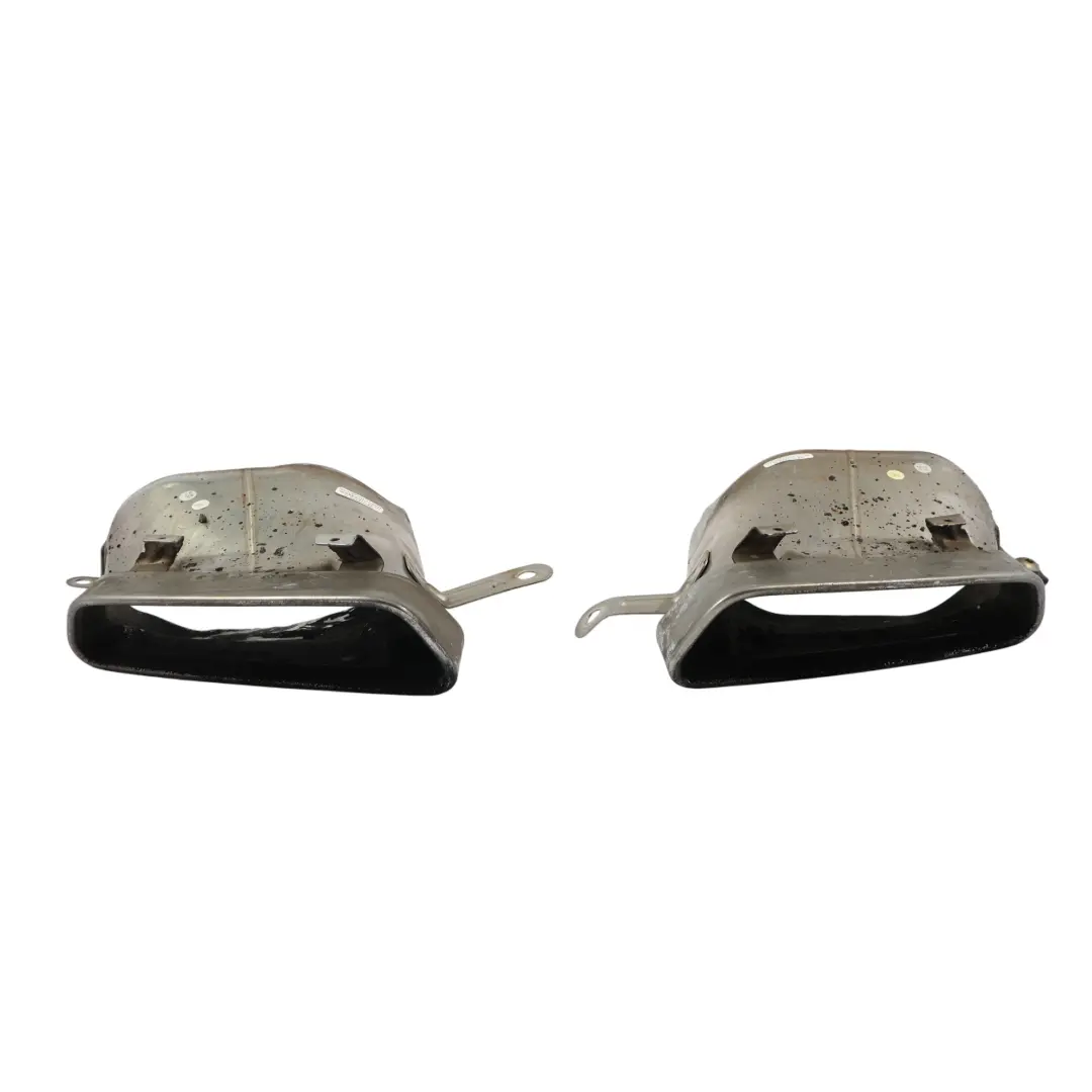 Embouts De Pot D'Échappement Arrière Et 4G0253826A pour Audi A6 C7 à propos du numéro de pièce 4G0253825T Audi A6 C7 Embouts De Pot D'Échappement Arrière Et 4G0253826A - SKU 4G0253825T-SET - Numéro de pièce 4G0253825T