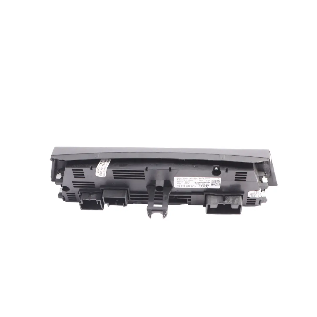 Dashboard Climate Control Panel Heated Seat Switch to Audi A7 4G A6 C7 with Part number 4G0820043BL Audi A7 4G A6 C7 Dashboard Climate Control Panel Heated Seat Switch - SKU 4G0820043BL - Part number 4G0820043BL