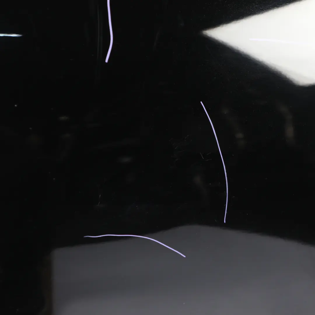 Audi A6 C7 Door Front Right O/S Covering Panel Brilliant Black Metallic - Y9B - SKU 4G0831052-BBL - Part number 4G0831052