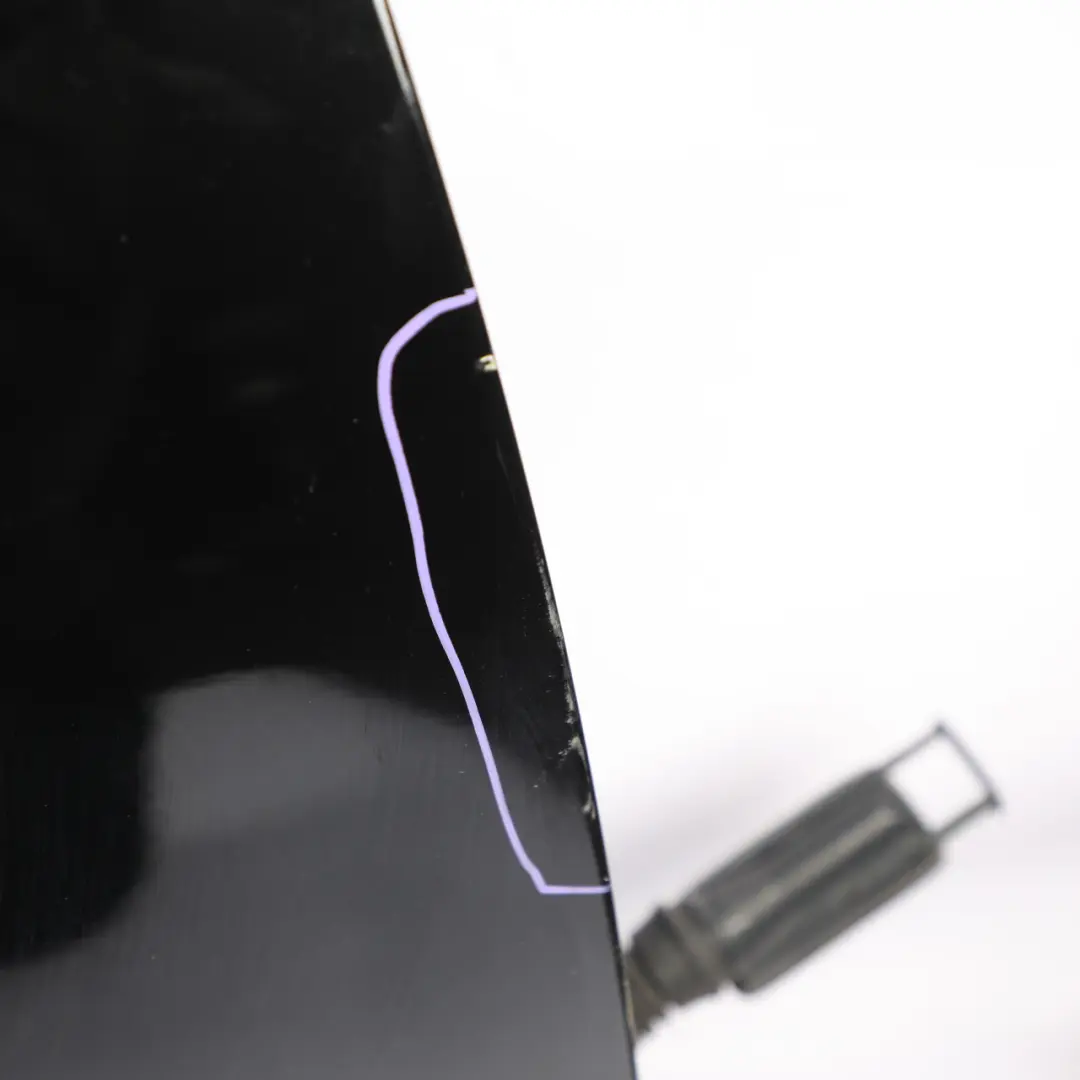 Audi A6 C7 Door Front Right O/S Covering Panel Brilliant Black Metallic - Y9B - SKU 4G0831052-BBL - Part number 4G0831052