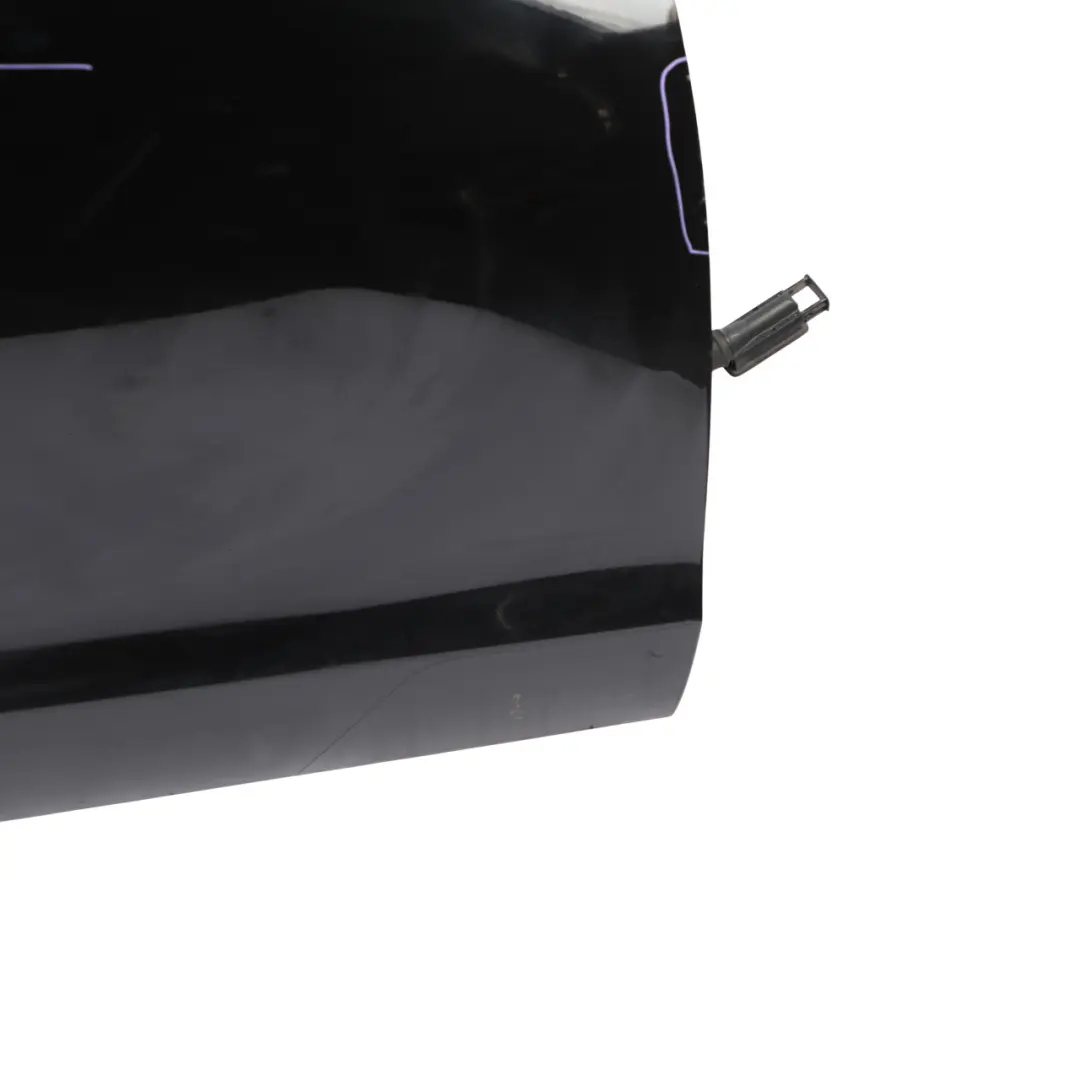 Audi A6 C7 Door Front Right O/S Covering Panel Brilliant Black Metallic - Y9B - SKU 4G0831052-BBL - Part number 4G0831052