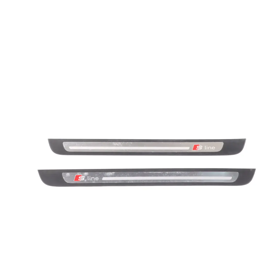 Front Rear Door Sill Plate Entrance Cover Trim S Line Set to Audi A6 C7 with Part number 4G0853373K Audi A6 C7 Front Rear Door Sill Plate Entrance Cover Trim S Line Set - SKU 4G0853373K-1 - Part number 4G0853373K