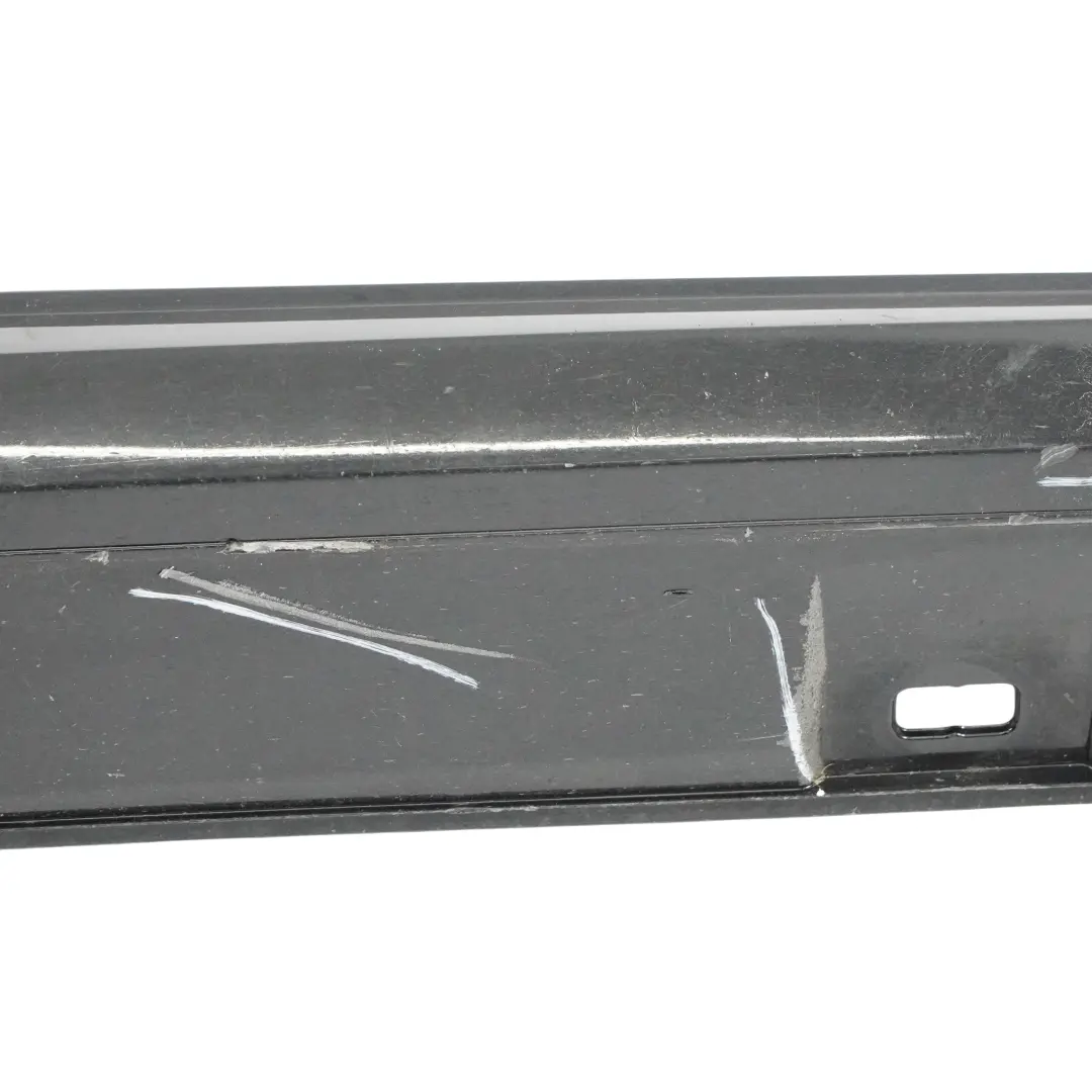 Audi A6 C7 Faldón Lateral Derecho Cubre Umbral De Puerta Brilliant Black - Y9B - SKU 4G0853856M-BBL - Número de pieza 4G0853856M