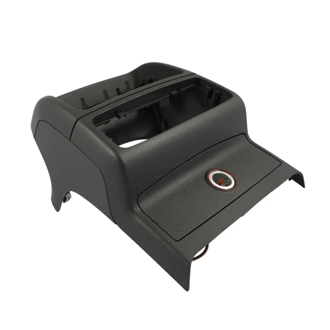 Audi A6 C7 Rear Centre Console Lighter Surround Trim Cover Black - SKU 4G0919180A-1 - Part number 4G0919180A