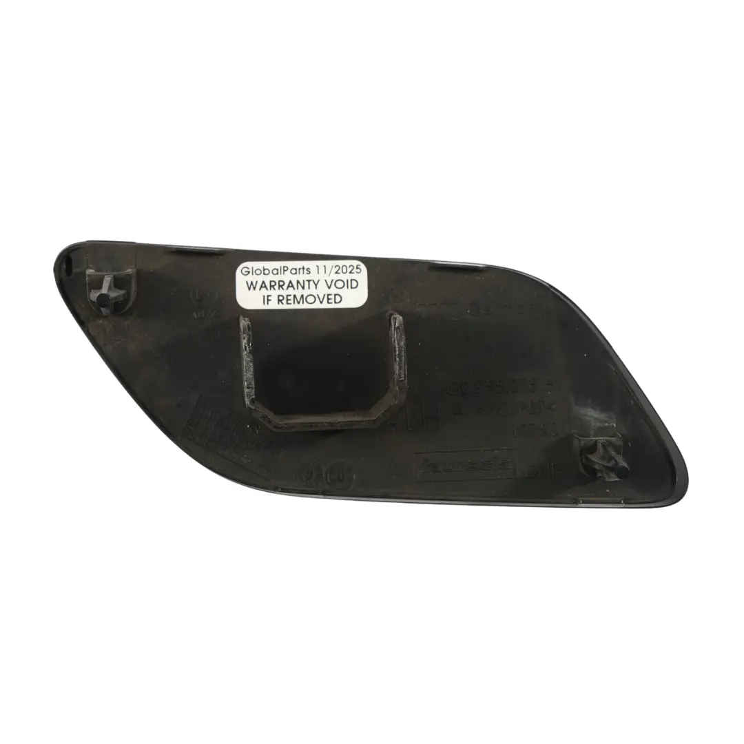 Osłona Spryskiwacza Reflektora Przód Lewa Czarna do Audi A6 C7 o numerze 4G0955275H Audi A6 C7 Osłona Spryskiwacza Reflektora Przód Lewa Czarna - SKU 4G0955275H-BBL - Numer Części 4G0955275H