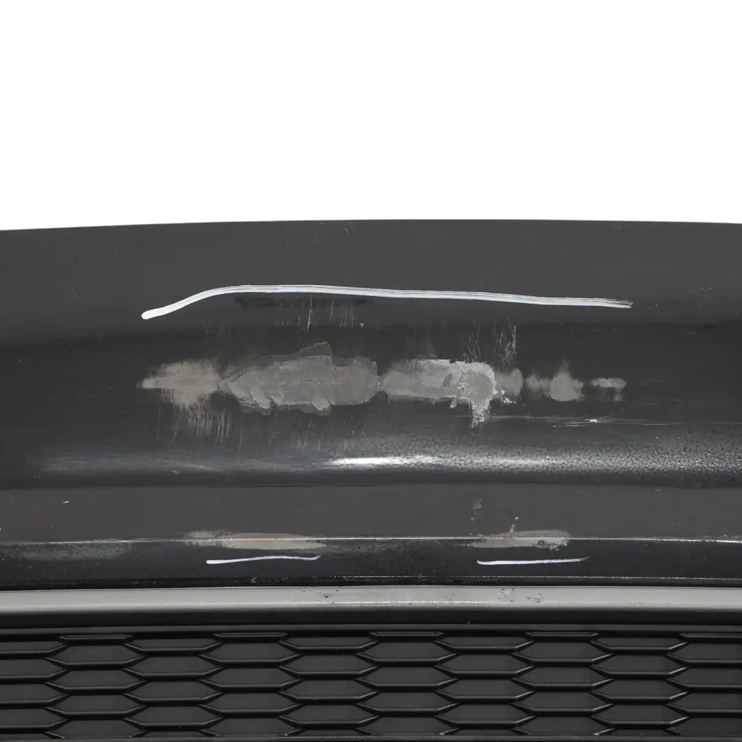 Audi A6 C7 Rear Bumper Trim Panel Covering Brilliant Black Metallic - Y9B - SKU 4G5807067L-BBL - Part number 4G5807067L