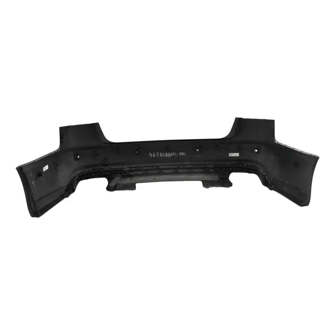 Audi A6 C7 Rear Bumper Trim Panel Covering Brilliant Black Metallic - Y9B - SKU 4G5807067L-BBL - Part number 4G5807067L