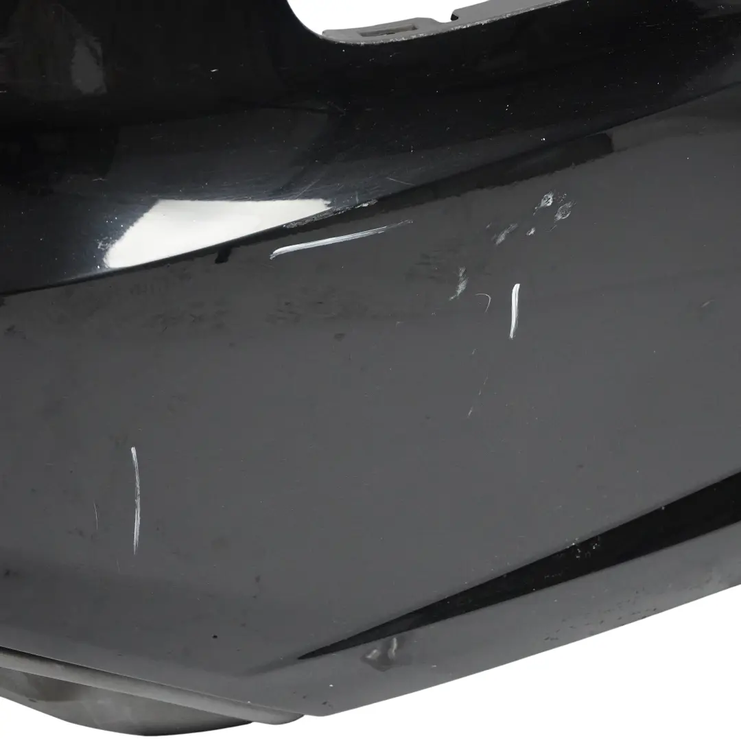 Bumper Trim Panel Covering Brilliant Black Metallic - Y9B to Audi A6 C7 Rear with Part number 4G5807067L Audi A6 C7 Rear Bumper Trim Panel Covering Brilliant Black Metallic - Y9B - SKU 4G5807067L-BBL - Part number 4G5807067L