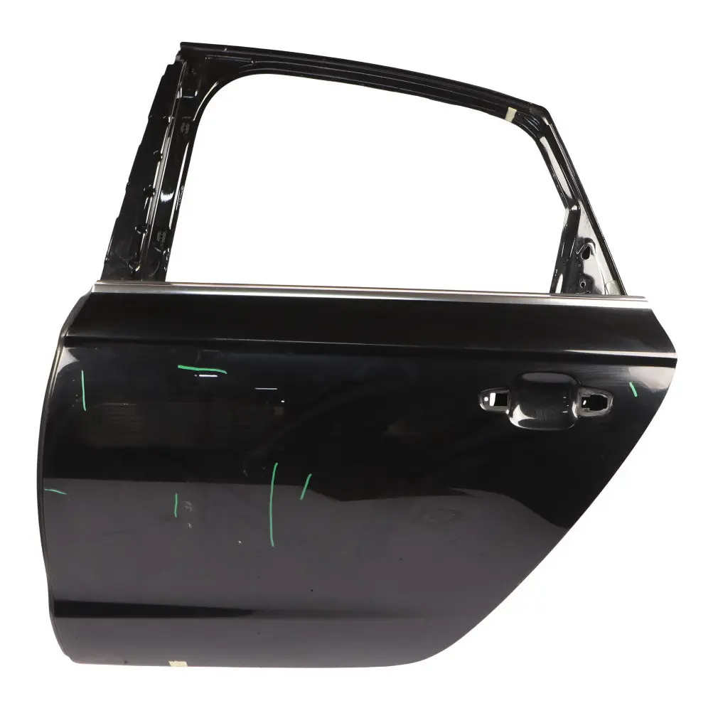 Audi A6 C7 4G Door Rear Left N/S Phantom Black Metallic - Z9Y
