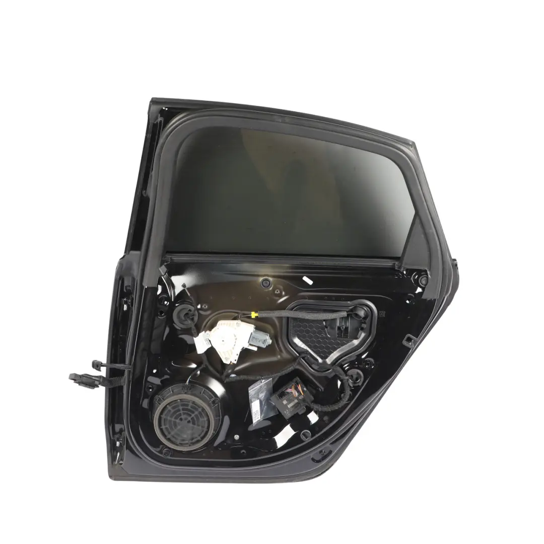 Door Rear Right O/S Covering Panel Brilliant Black Metallic - Y9B to Audi A6 C7 4G with Part number 4G5833052 Audi A6 C7 4G Door Rear Right O/S Covering Panel Brilliant Black Metallic - Y9B - SKU 4G5833052-BBL - Part number 4G5833052