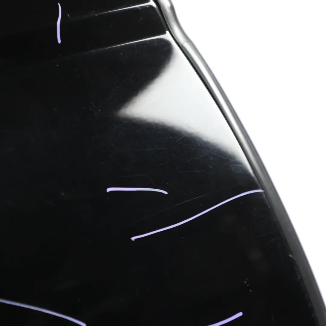 Audi A6 C7 4G Puerta Trasera Derecha Negro Brillante Metalizado Y9B - SKU 4G5833052-BBL - Número de pieza 4G5833052