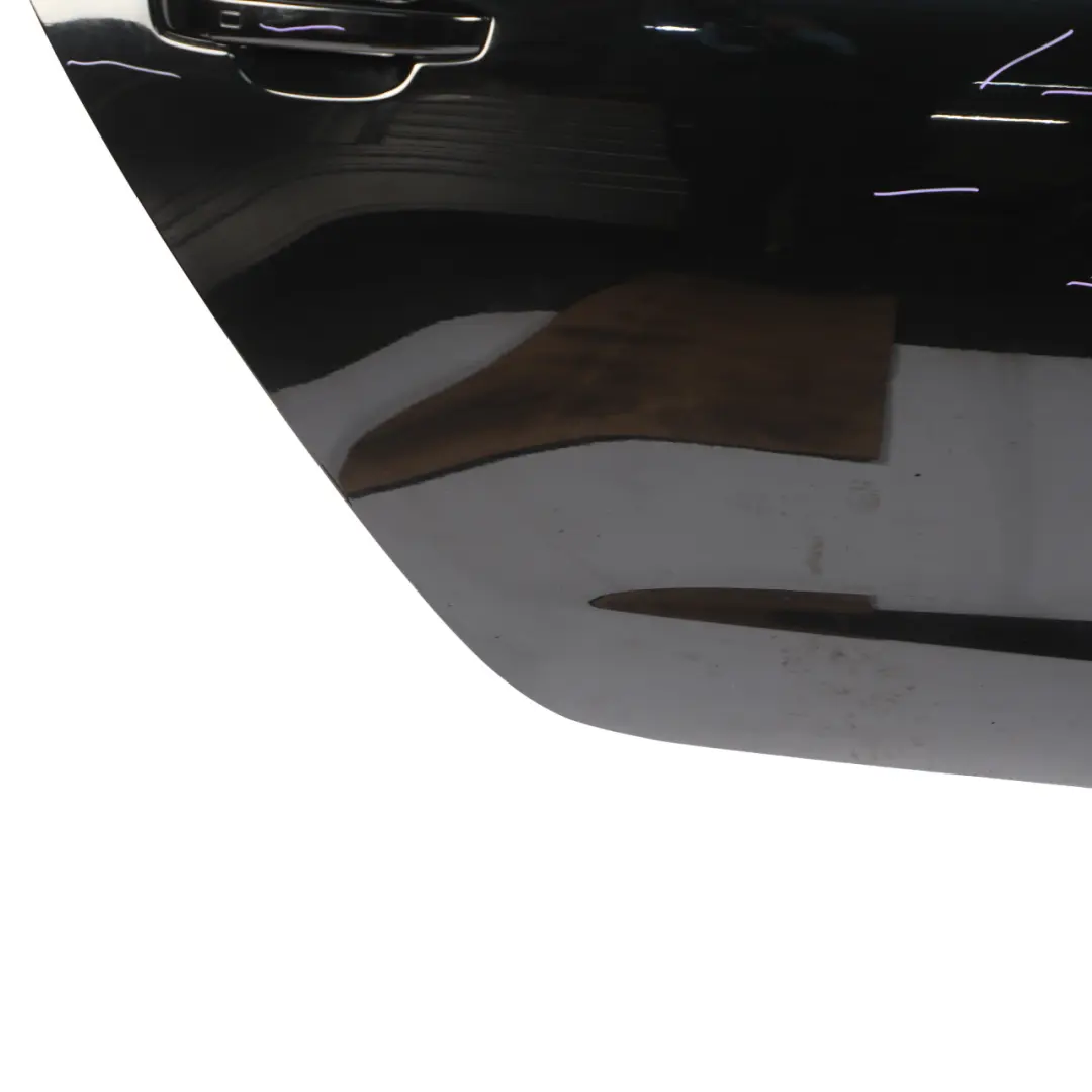 Door Rear Right O/S Covering Panel Brilliant Black Metallic - Y9B to Audi A6 C7 4G with Part number 4G5833052 Audi A6 C7 4G Door Rear Right O/S Covering Panel Brilliant Black Metallic - Y9B - SKU 4G5833052-BBL - Part number 4G5833052