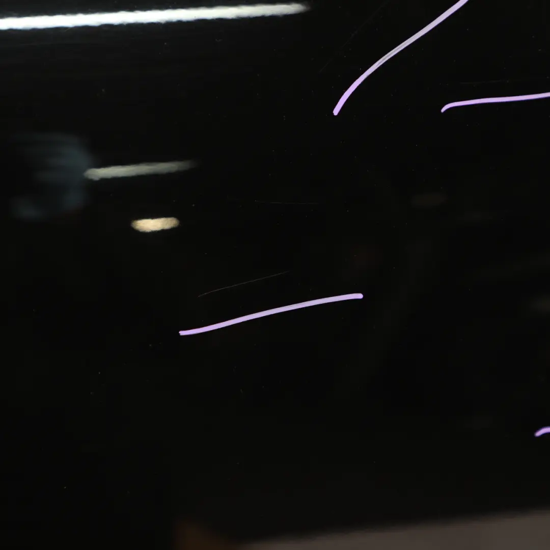 Audi A6 C7 4G Door Rear Right O/S Covering Panel Brilliant Black Metallic - Y9B - SKU 4G5833052-BBL - Part number 4G5833052