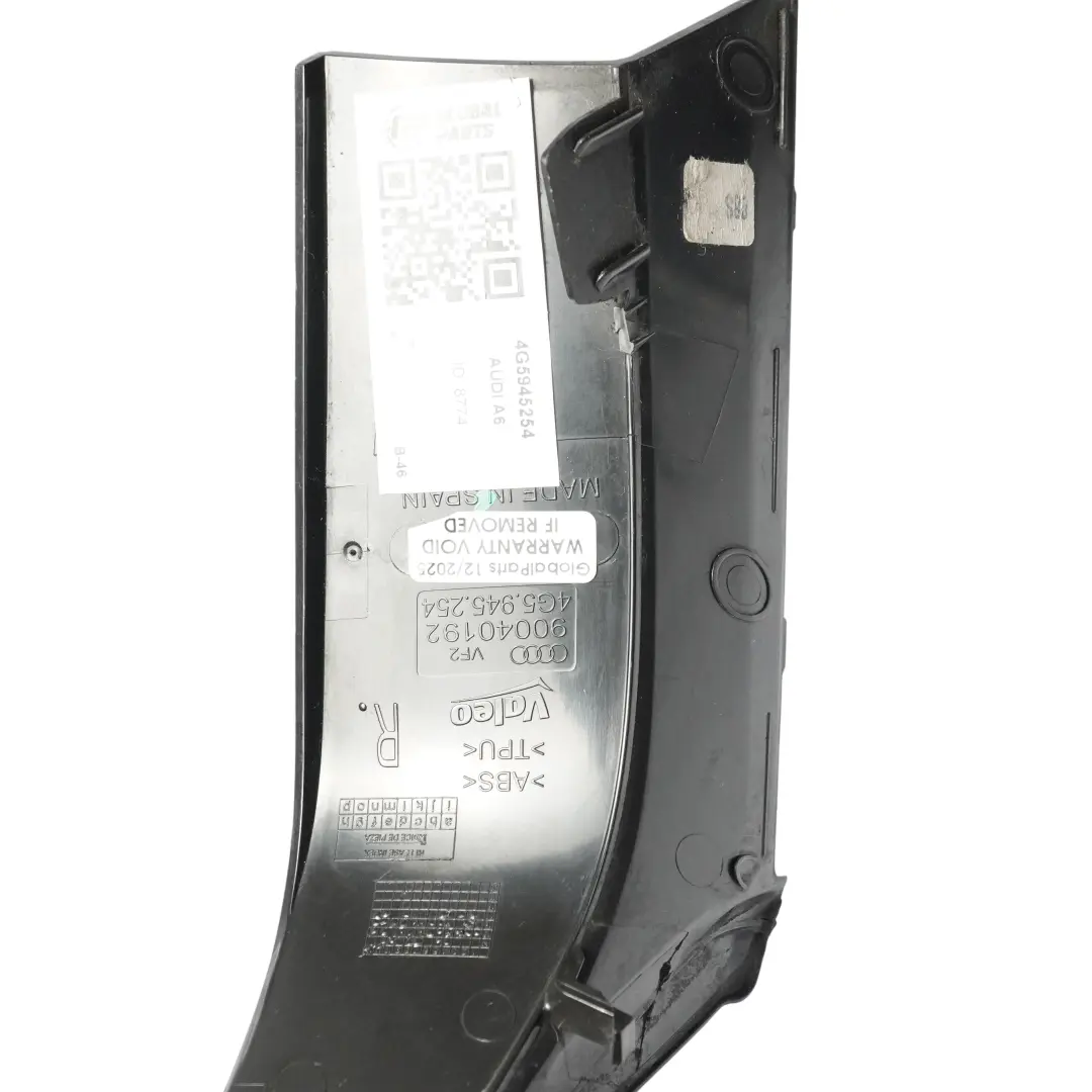 Audi A6 C7 Cache De Feu Arrière Extérieur Droit Pare-Chocs Arrière - SKU 4G5945254 - Numéro de pièce 4G5945254