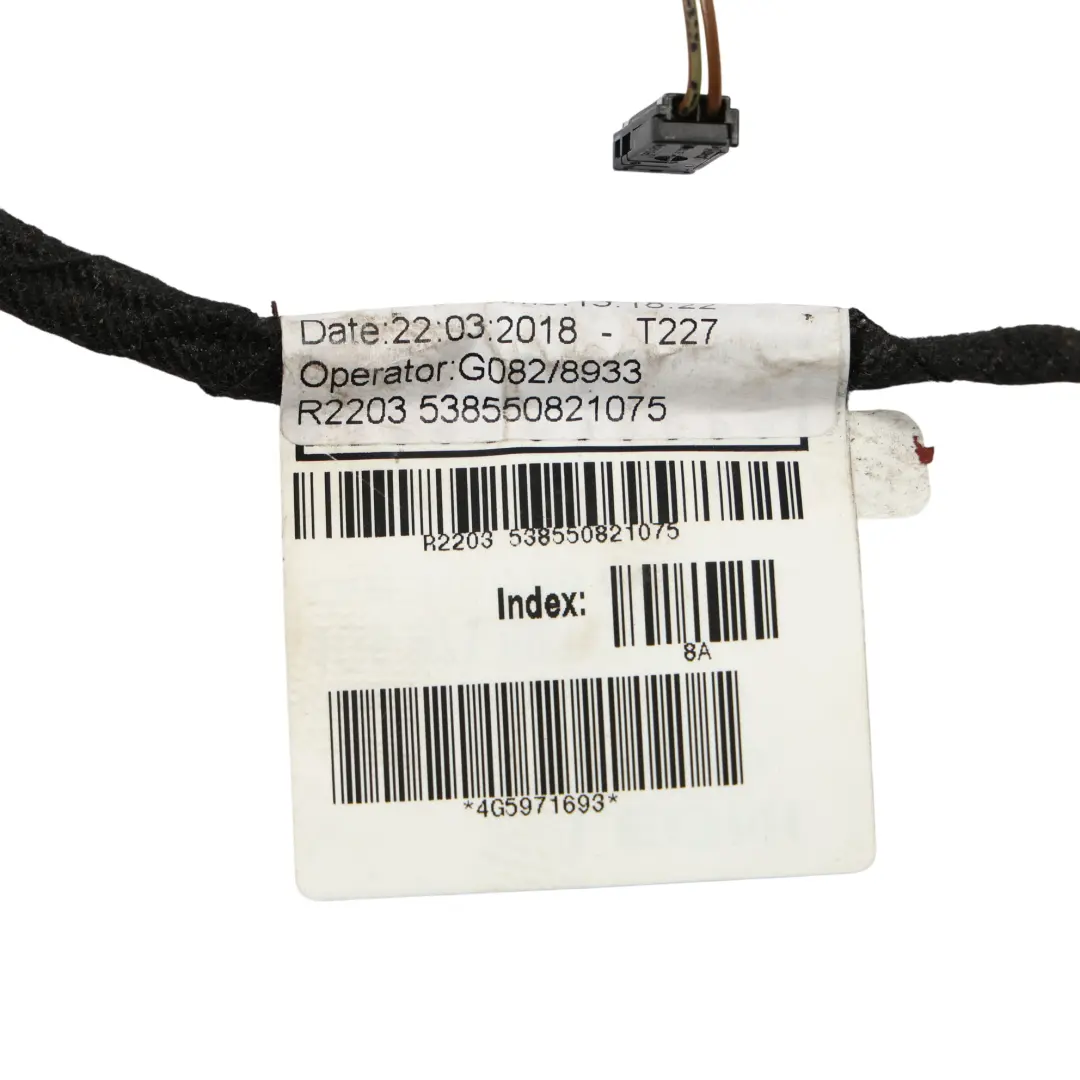 Door Card Harness Loom Cable Wiring Left N/S to Audi A6 C7 4G Rear with Part number 4G5971693 Audi A6 C7 4G Rear Door Card Harness Loom Cable Wiring Left N/S - SKU 4G5971693 - Part number 4G5971693